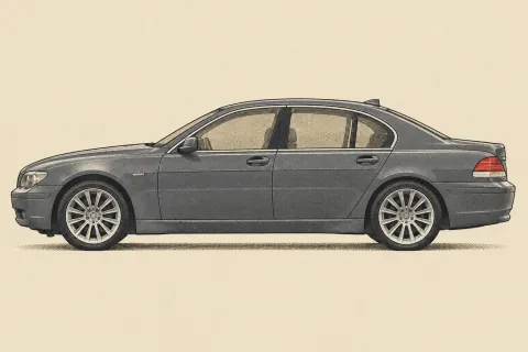 BMW 7 E65 - иллюстрация
