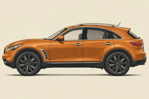 Infiniti FX50S - иллюстрация