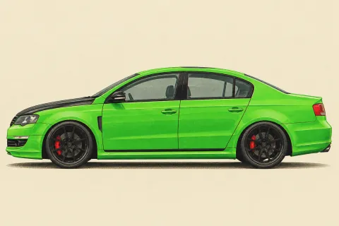 Volkswagen Passat B6 - иллюстрация