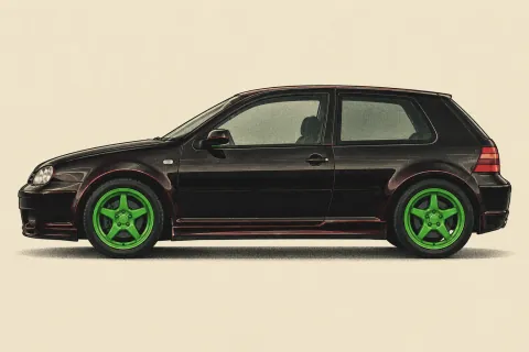 Volkswagen Golf 4 Turbo 4x4 - иллюстрация